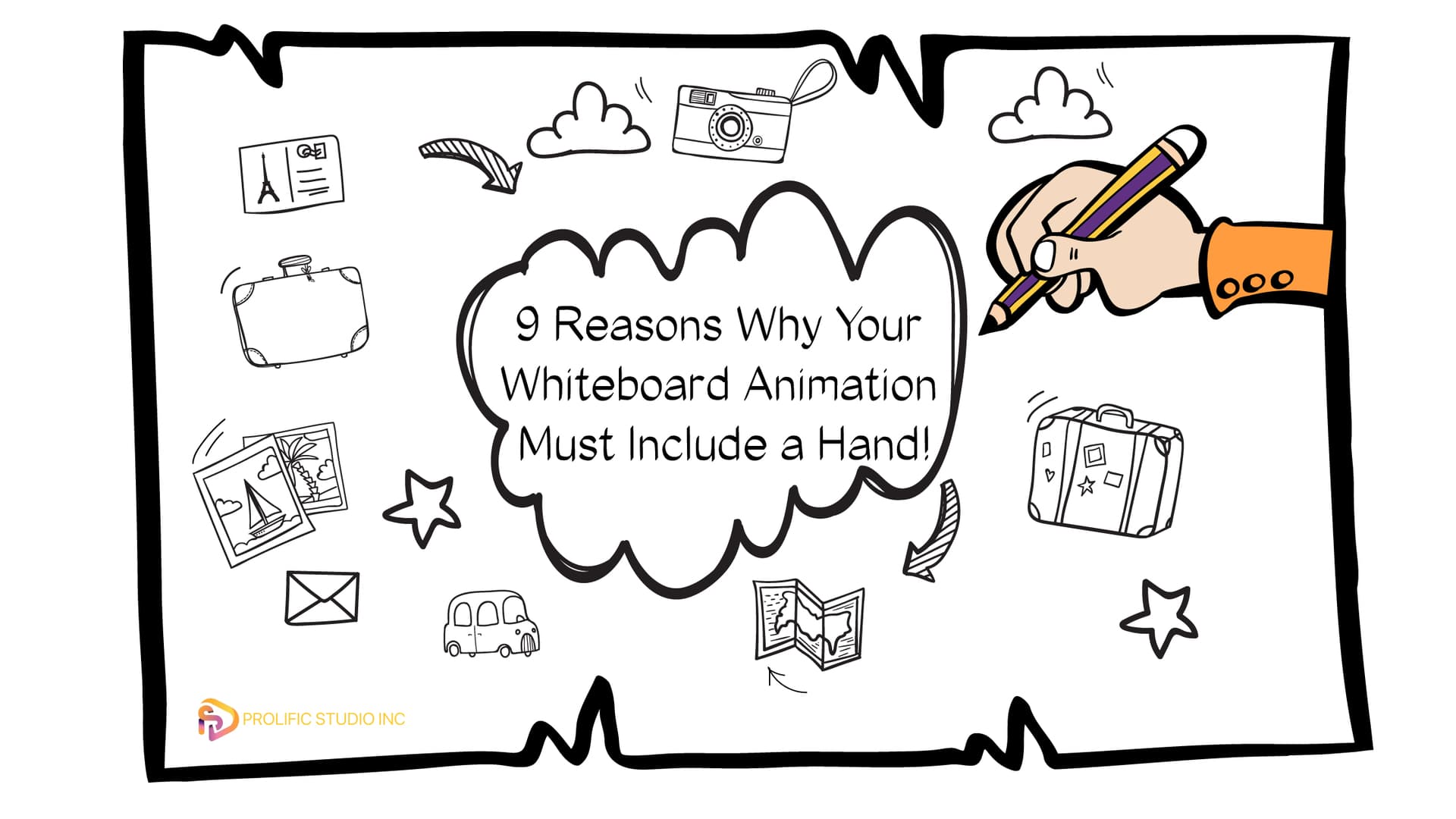 9 Reasons Why Your Whiteboard Animation Must Include a Hand!