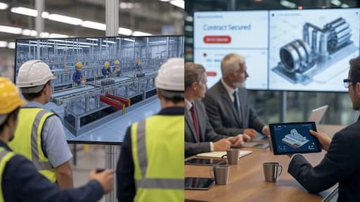 How 3D Animation for Manufacturing Helps Train Staff and Win Contracts