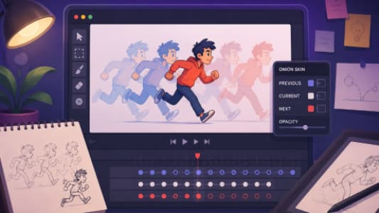 Animate Easier Using Onion Skinning: A Complete Guide for 2D Animators