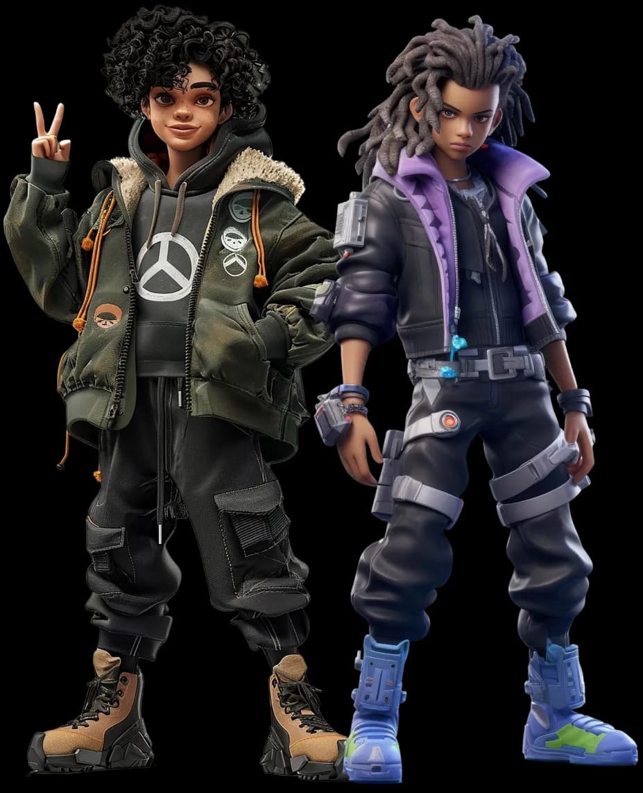 two-characters Image