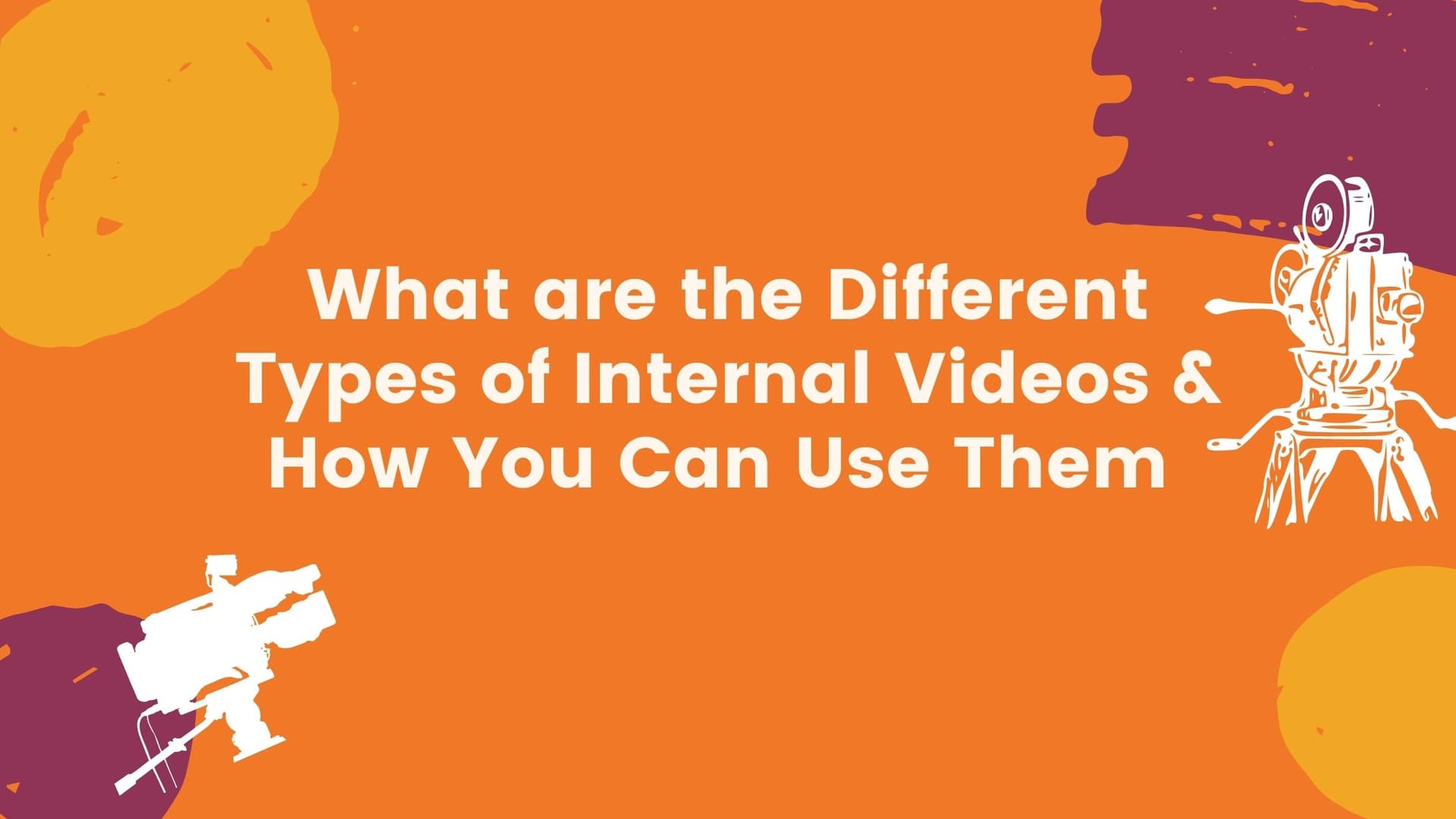 What are the Different Types of Internal Videos & How You Can Use Them