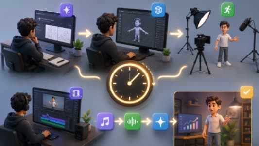 How to Use AI Animation to Create a 3D Explainer Video in Under 4 Hours