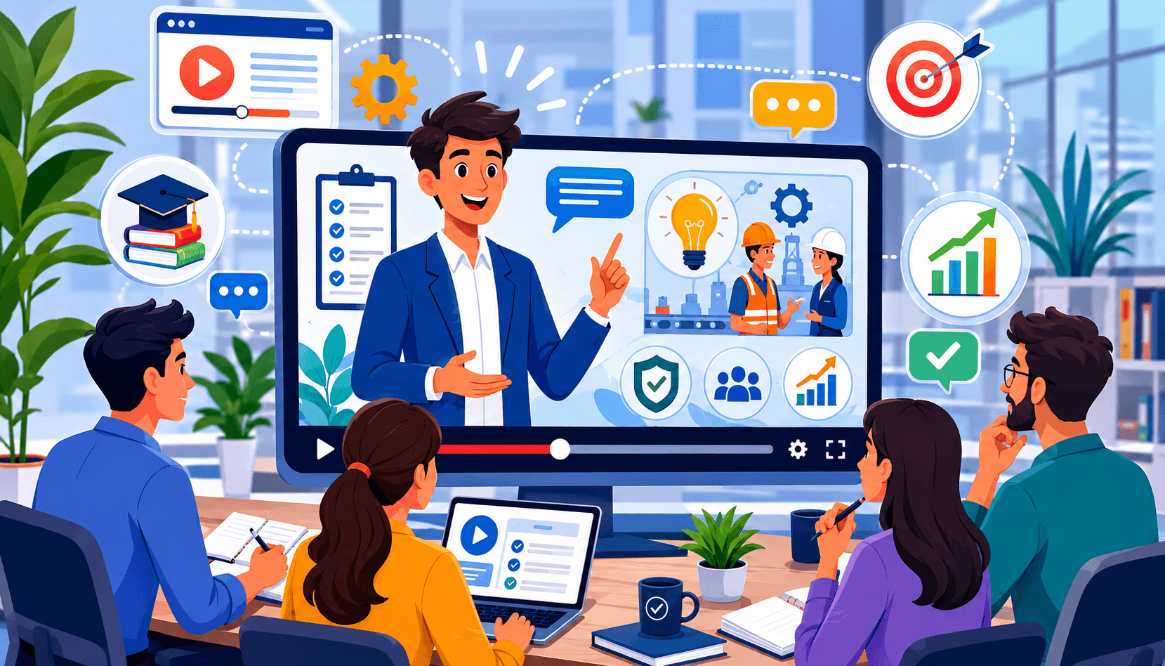 Why Businesses Should Invest in Animated Employee Training Videos