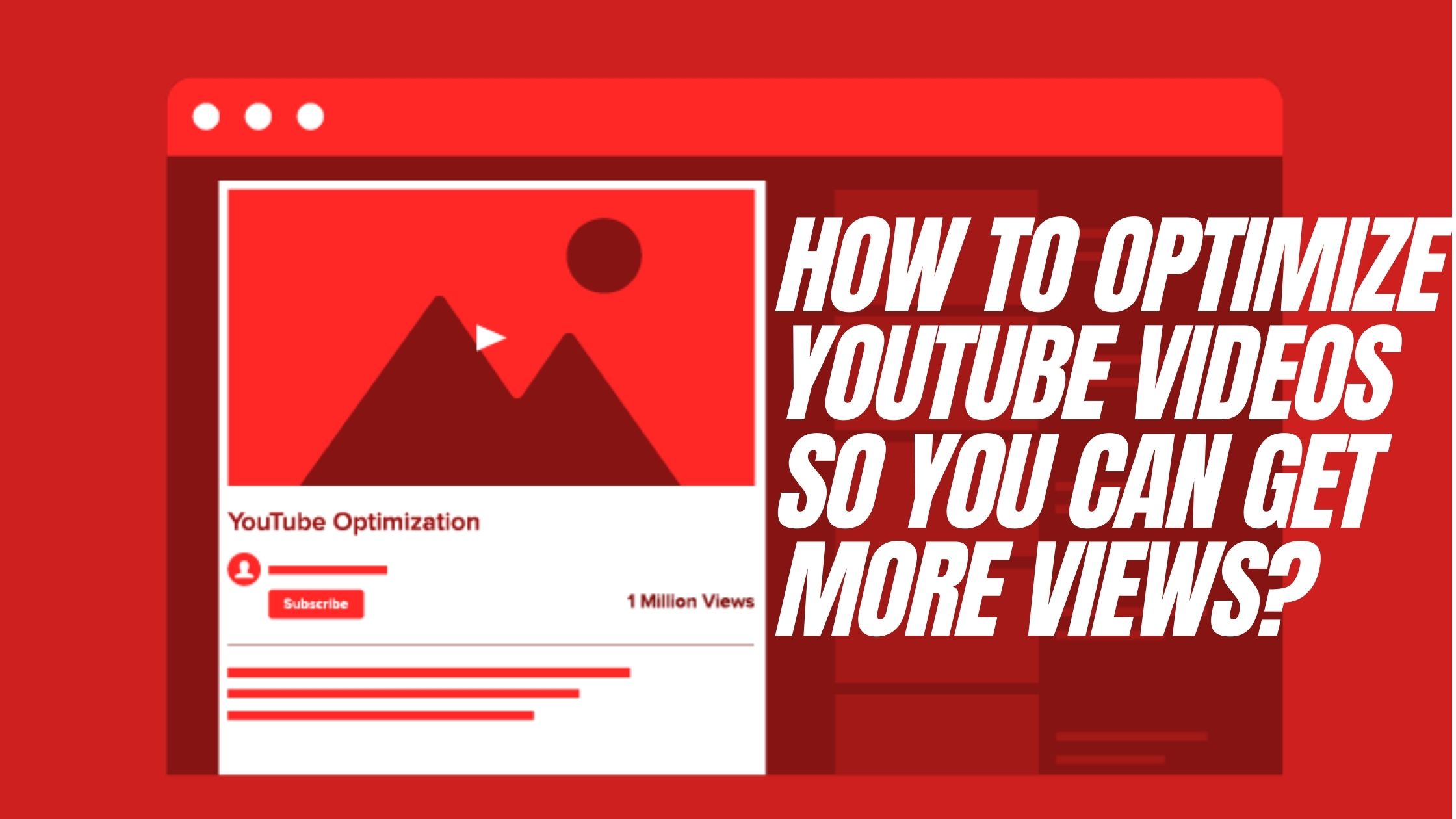 Optimize YouTube Videos