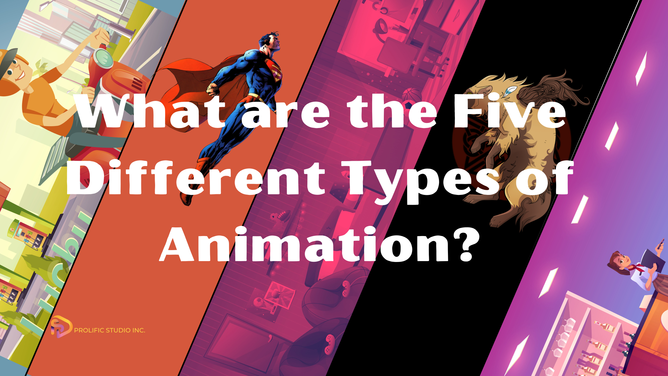 What are the Five Different Types of Animation?