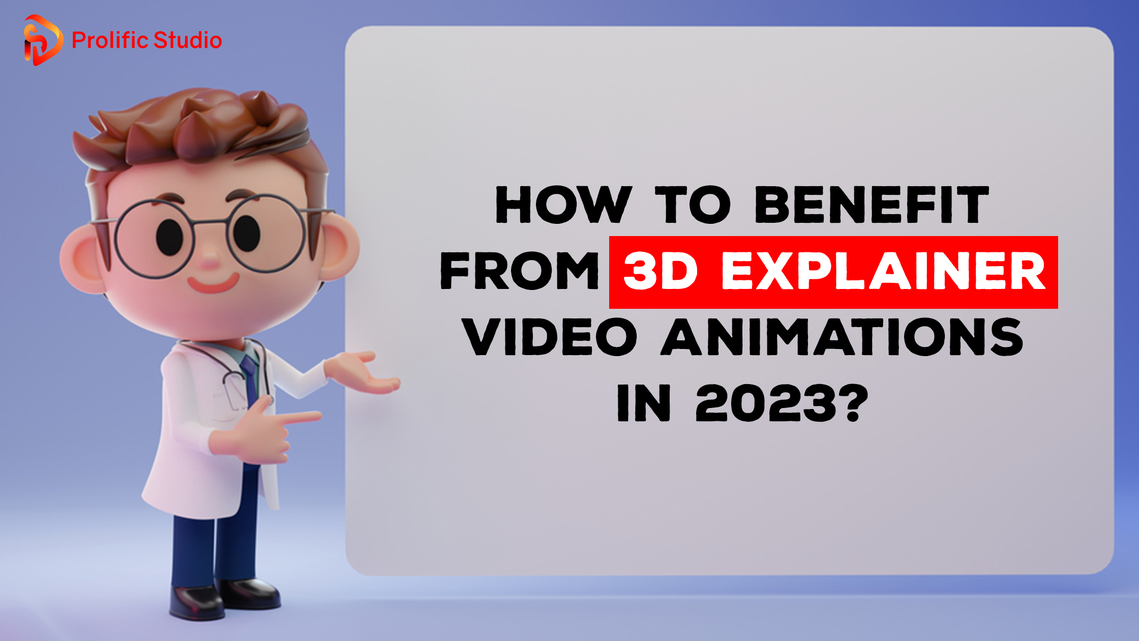 3D Explainer Animation