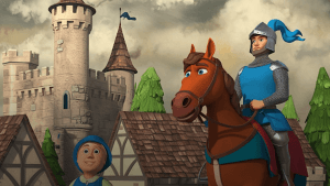 2D animated visual