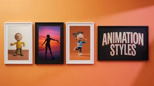 Different styles of animation