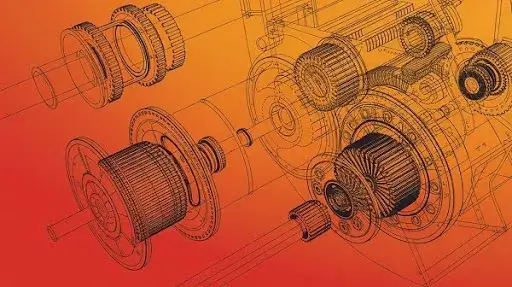 A visual representation of mechanical diagram graphics A visual representation of mechanical diagram graphics