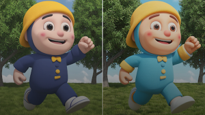 difference of tweening in 2D and 3D animation