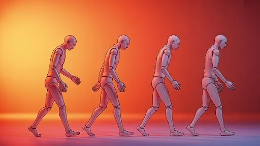 Walk cycle example