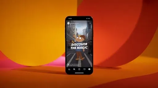 Social media hybrid animation example Social media hybrid animation example