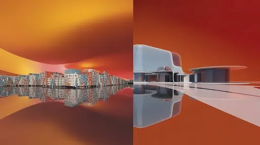 Different types of architectural visualization