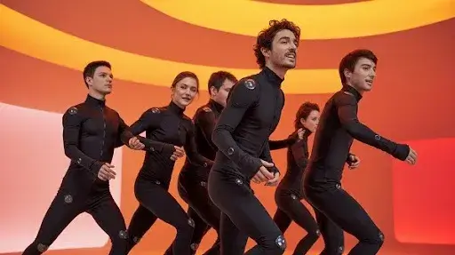People doing motion capture