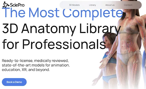SciePro homepage