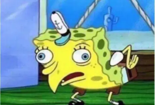 SpongeBob’s “Mocking” Moment meme SpongeBob’s “Mocking” Moment meme
