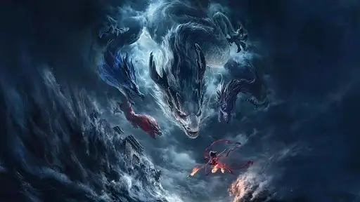 A sequence from the Ne Zha 2 movie A sequence from the Ne Zha 2 movie