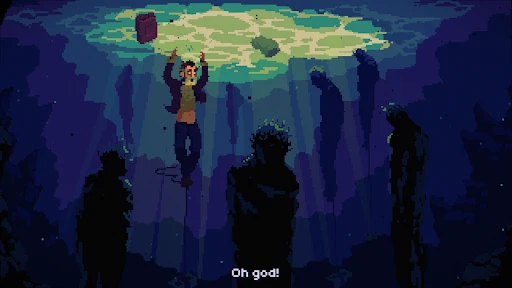One of the sequence of The Drifter game