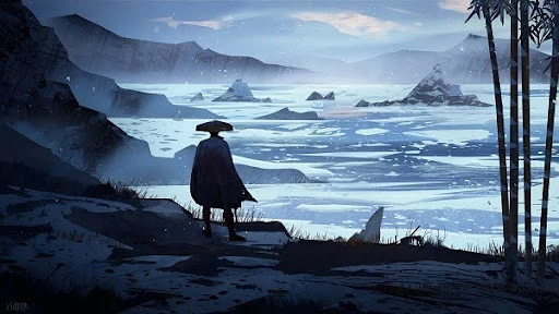 One of the sequences of the show, Blue Eye Samurai