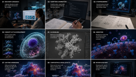 Scientific Visualization Production Process
