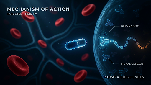 An example of MOA drug animation