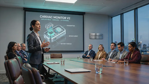 An example of investor presentation