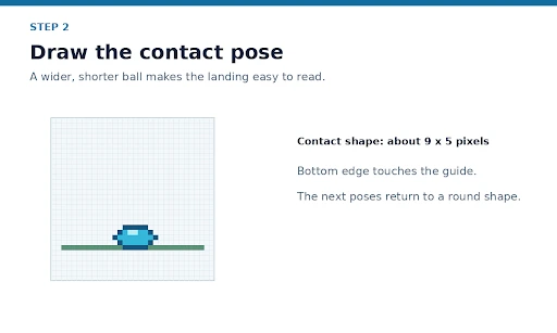Draw the Impact Pose