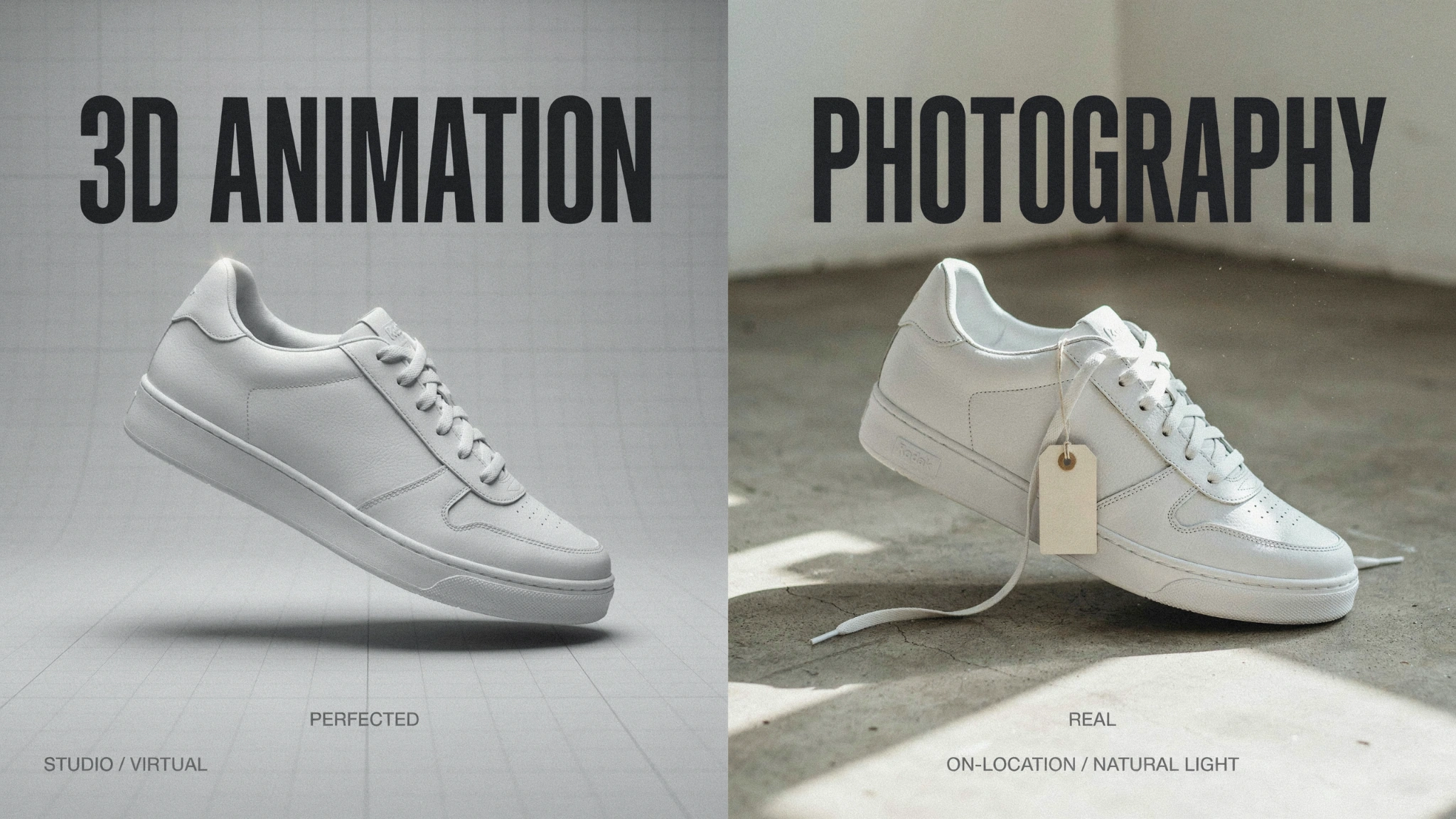 The difference between 3D product animation and product photography