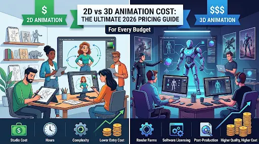 2d vs 3d animation cost