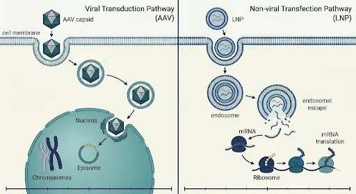 Viral vs. Non-Viral Delivery