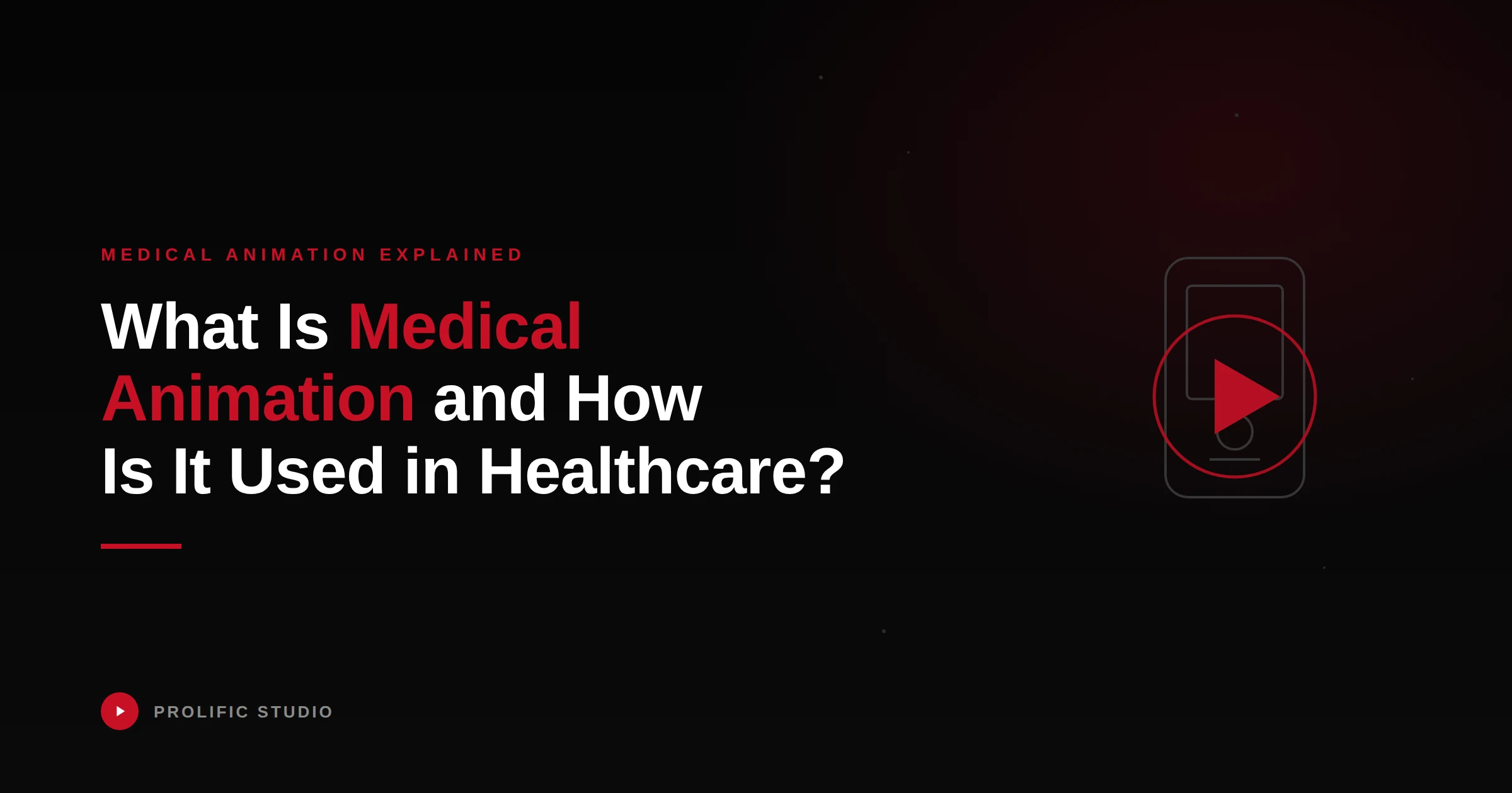 what is medical animation featured